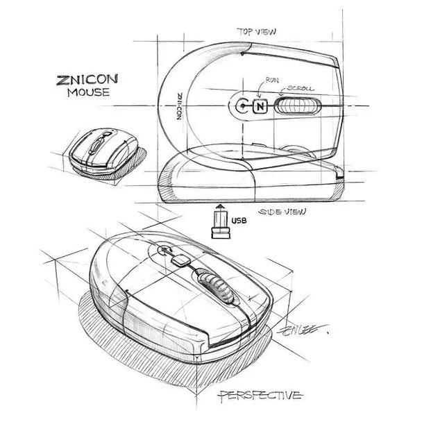 大神級工業(yè)設(shè)計(jì)手繪草圖 靈感、技法與考研啟示